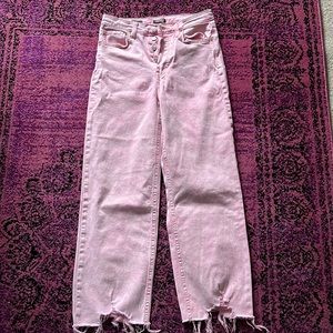 Wild Fable Pink Acid Wash jeans